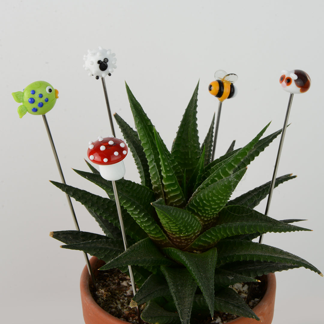 Handmade glass "Plant Pals"